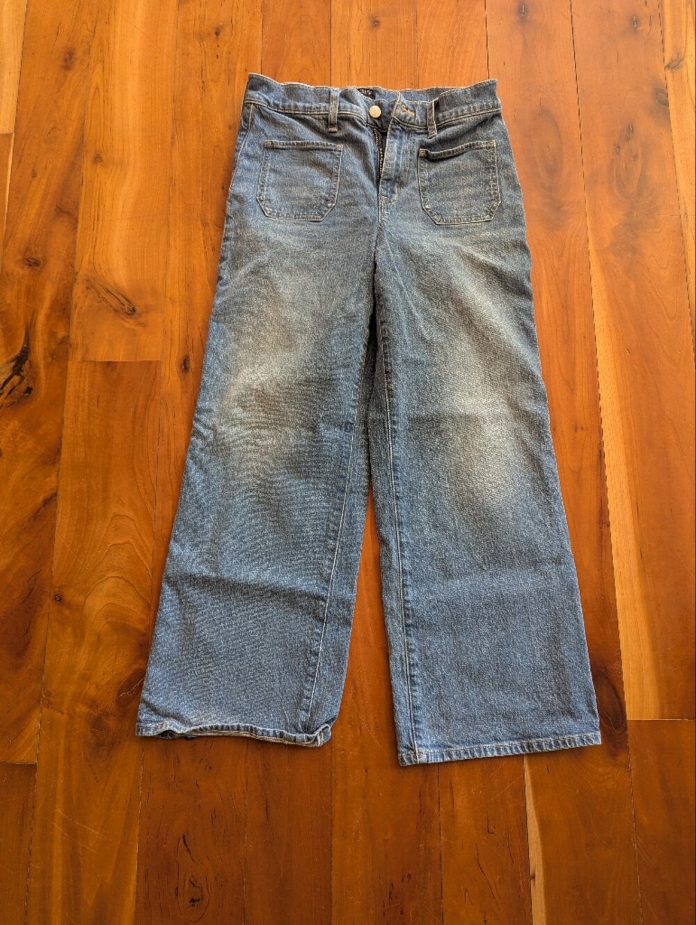 J. Crew Women's 26 Blue Straight-Leg Jeans